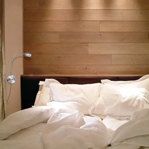 چراغ مطالعه LEED دیواری برند QYH رنگ سفید گرم اورجینال امازون — تصویر ۶