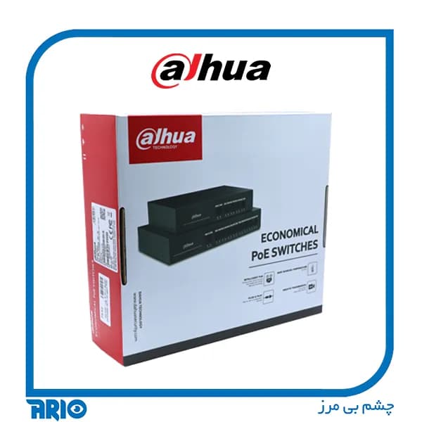 سوییچ شبکه 4 پورت داهوا PFS3005-4ET-36-V2 — تصویر ۸