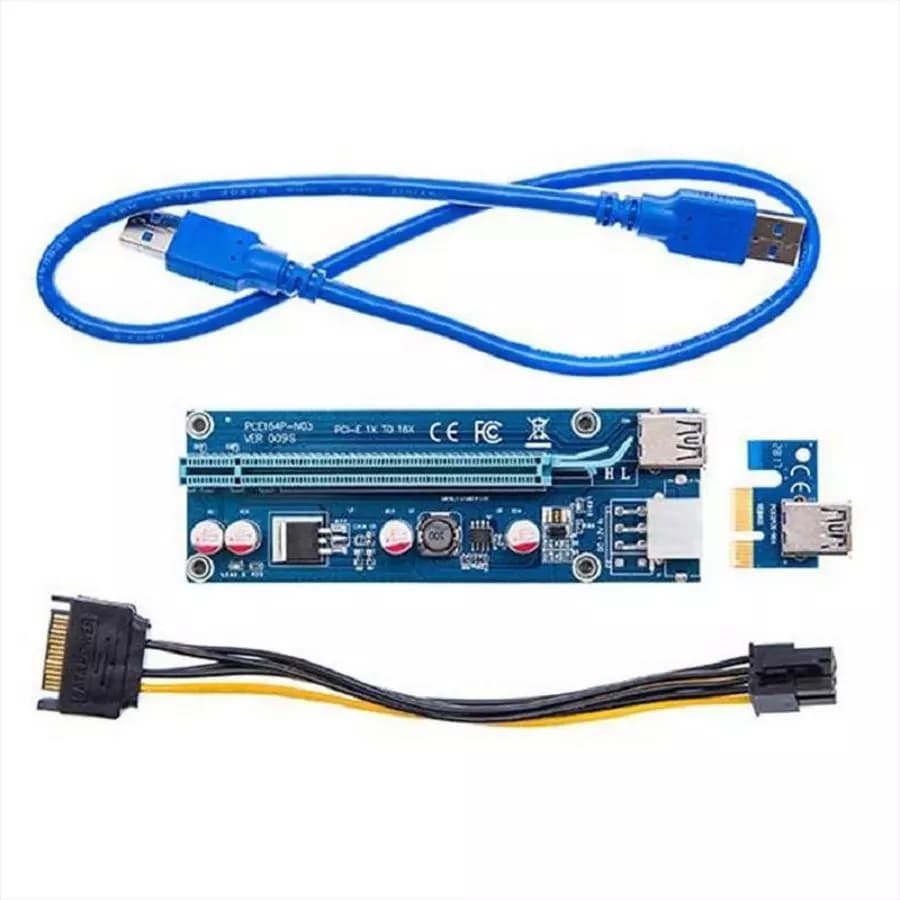 رایزر کارت گرافیک تبدیل PCI Express x1 به PCI Express x16 مدل RISER 009