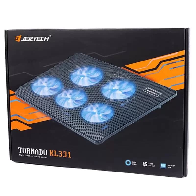 پایه خنک کننده لپ تاپ جرتک مدل TORNADO KL331 — تصویر ۹
