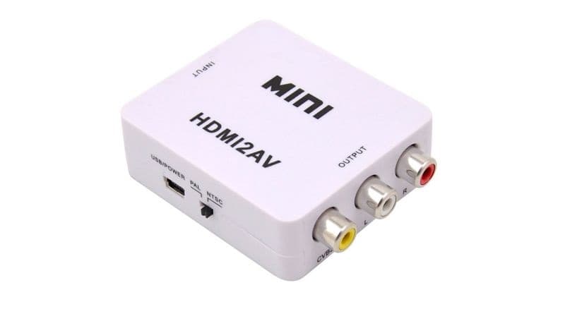 مبدل HDMI به AV مدل Mini کیفیت 1080P — تصویر ۳