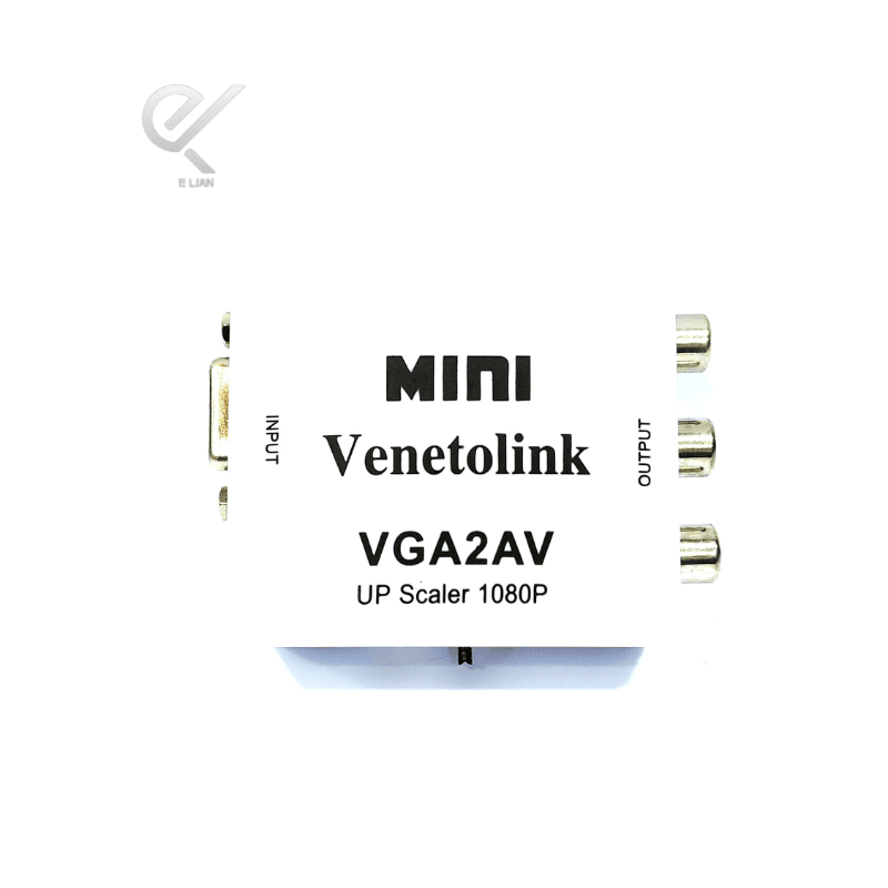 تبدیل VGA به AV ونتولینک مدل MINI با ورودی AUX صدا — تصویر ۱۰