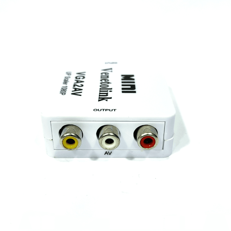 تبدیل VGA به AV ونتولینک مدل MINI با ورودی AUX صدا — تصویر ۱۲