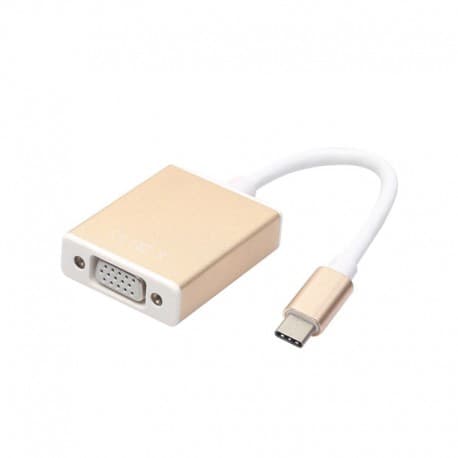 مبدل TYPE C به VGA به طول 10 سانتی متر برند E-net