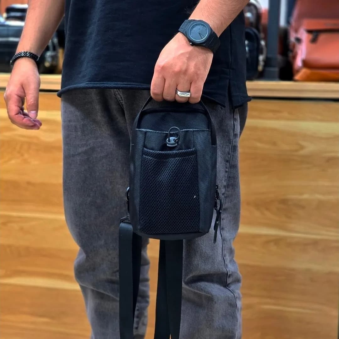بادی بگ اسپرت برزنتی آبگریز با جای بطری آب — تصویر ۷