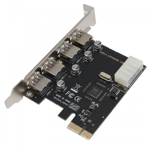 کارت تبدیل PCI-E به 4 پورت USB 3.0 — تصویر ۳