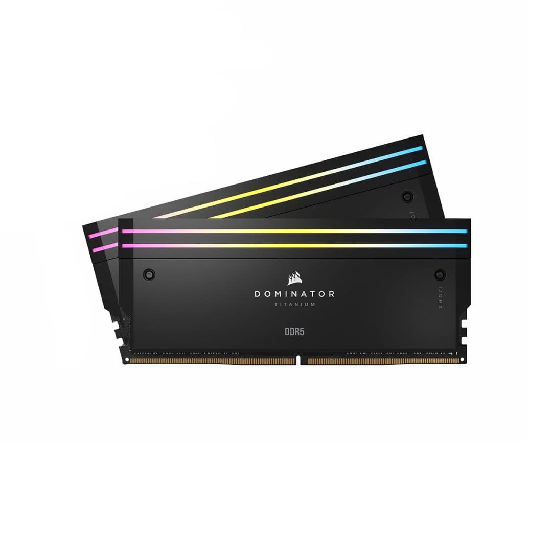 Corsair Dominator Titanium RGB 64GB (2x32GB) Black 6000MHz DDR5 CL30 Amd Expo