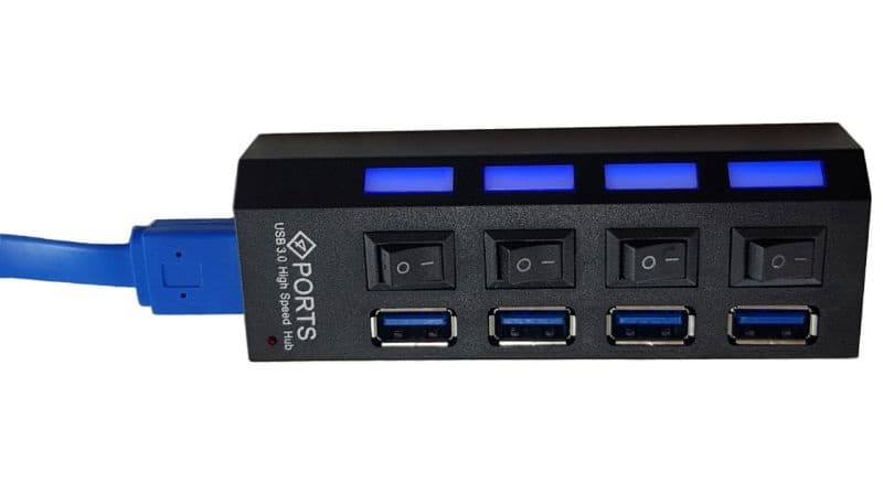 هاب 4 پورت USB 3.0 مدل RH 3 — تصویر ۲