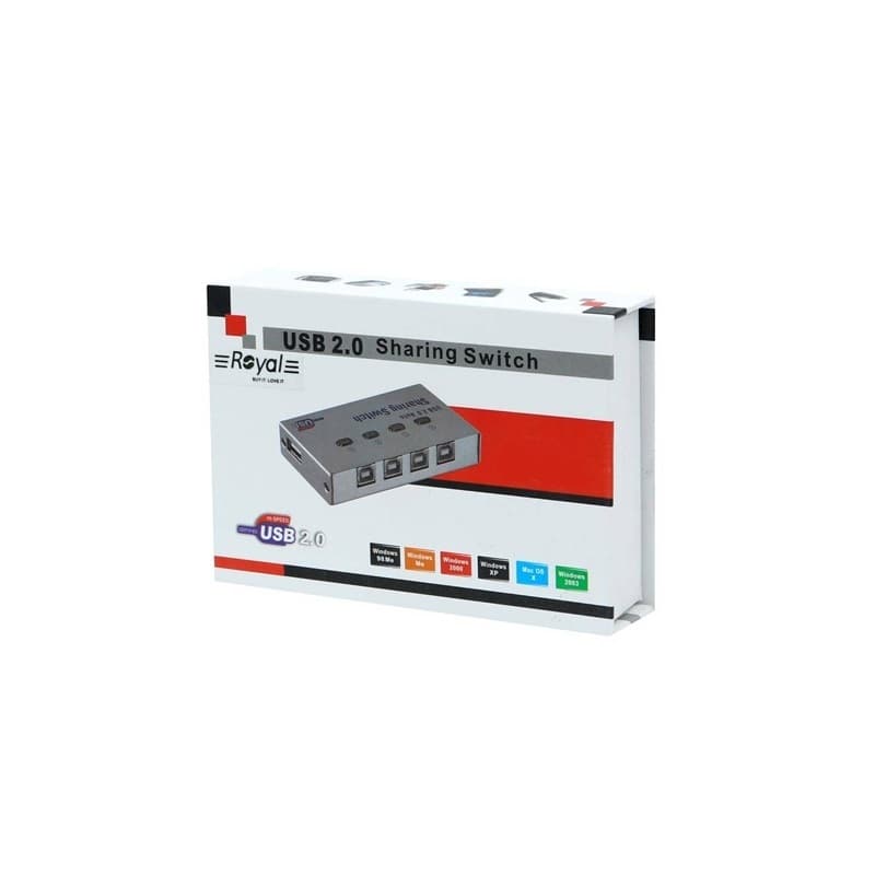 سوئیچ 2 پورت Auto رویال (Royal)