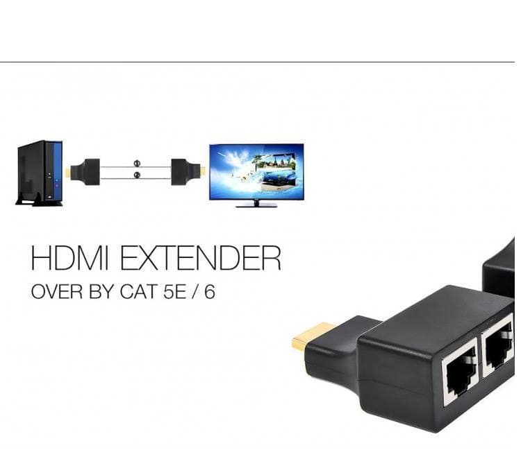 اکستندر افزایش طول HDMI با کابل شبکه CAT-5e6 — تصویر ۹
