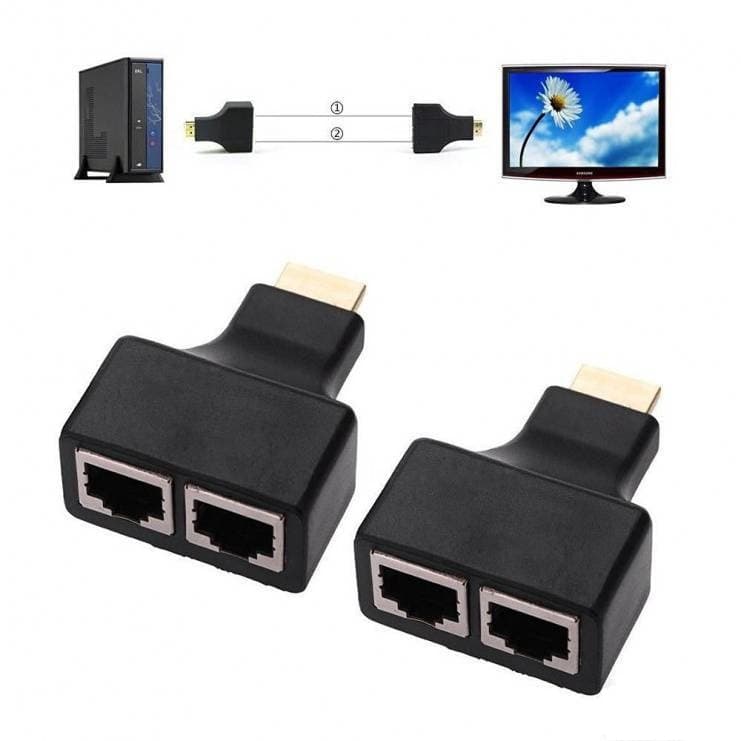 اکستندر افزایش طول HDMI با کابل شبکه CAT-5e6 — تصویر ۷
