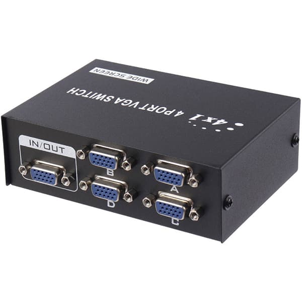 سوییچ چهار پورت VGA مدل VGA-15-4 — تصویر ۱۰
