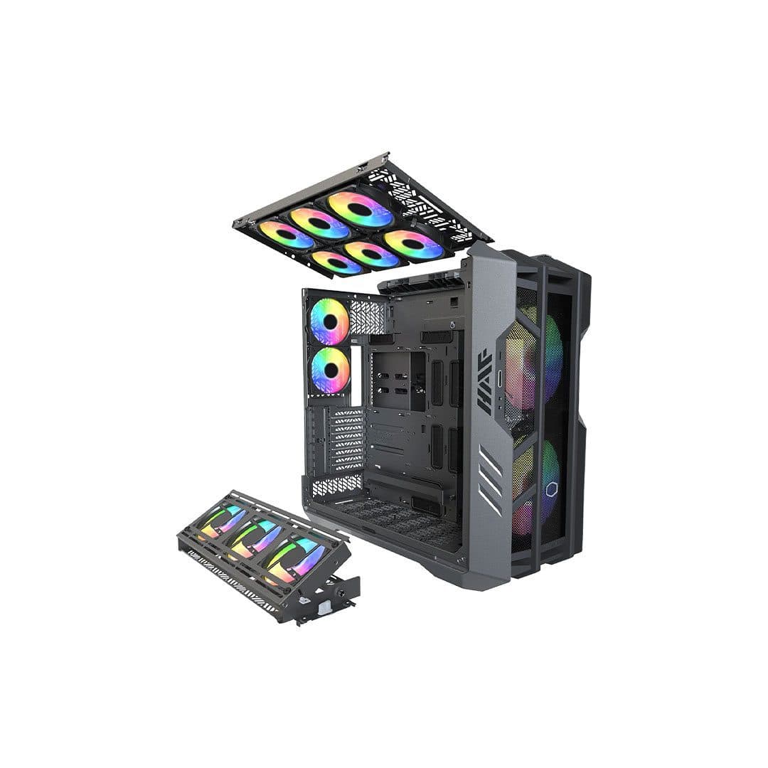 کیس کامپیوتر کولرمستر Haf 700 Black — تصویر ۶
