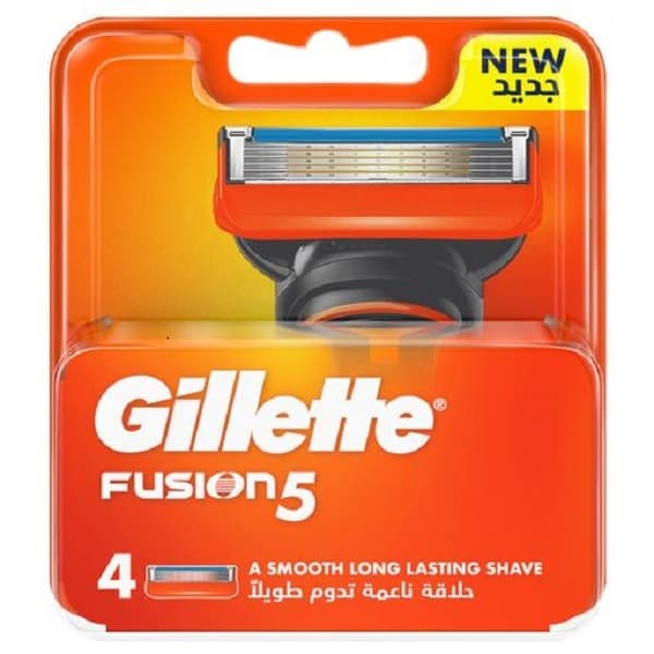 تیغ یدک ژیلت مدل فیوژن پنج تیغ بسته4تاییGillette FUSION5 — تصویر ۴