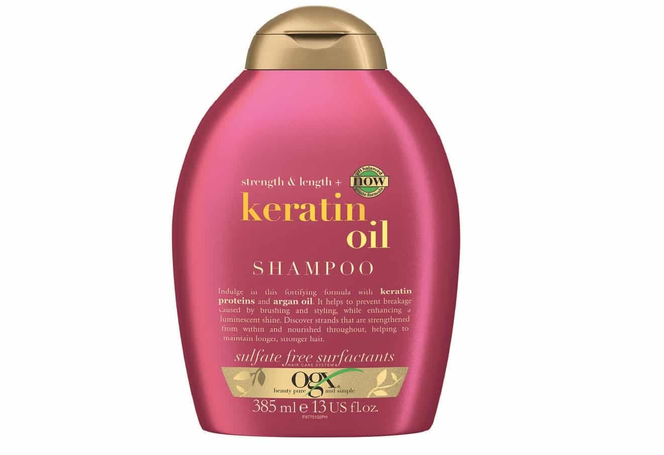 شامپو کراتین ضد شکستگی او جی ایکس385میلogx keratin oil