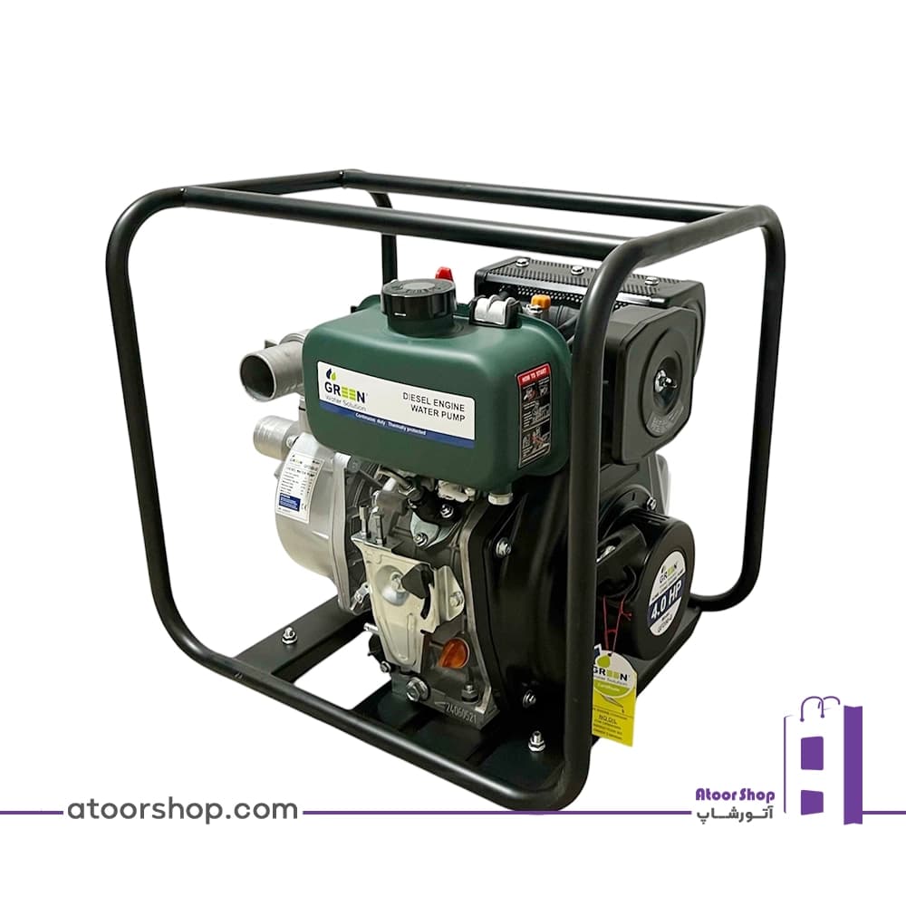موتور پمپ دیزلی گرین GFD100-G — تصویر ۹