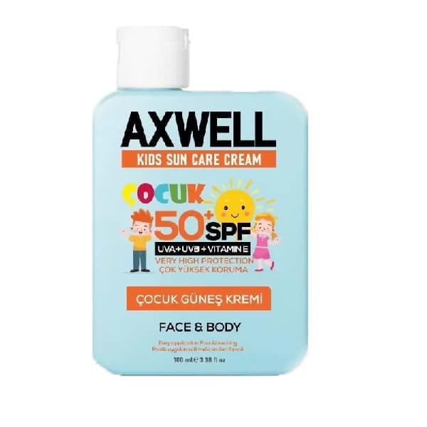 کرم ضدآفتاب کودک آکسول100میلAXWELL SPF+50