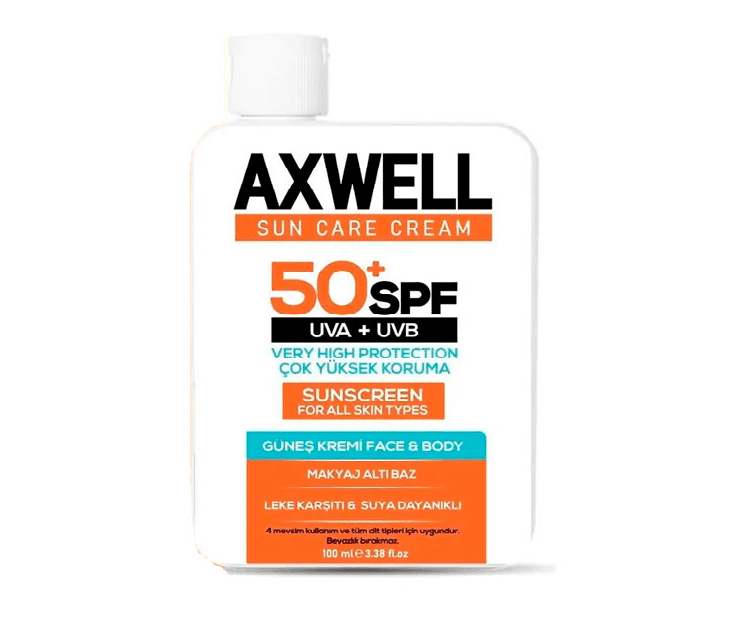 کرم ضدآفتاب ضدلک آکسول100میل AXWELL SPF+50