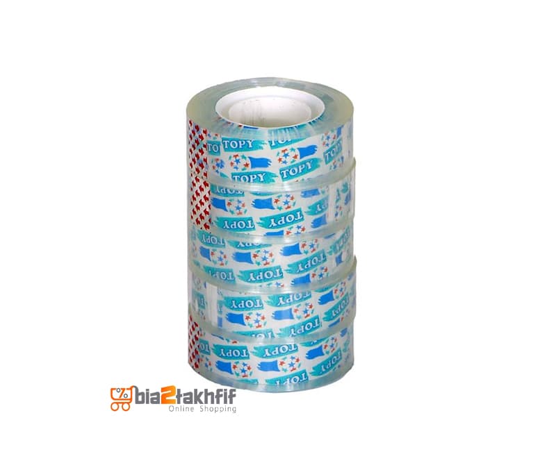 نوار چسب شیشه ای Topy بسته ی 5 عددی ترنم