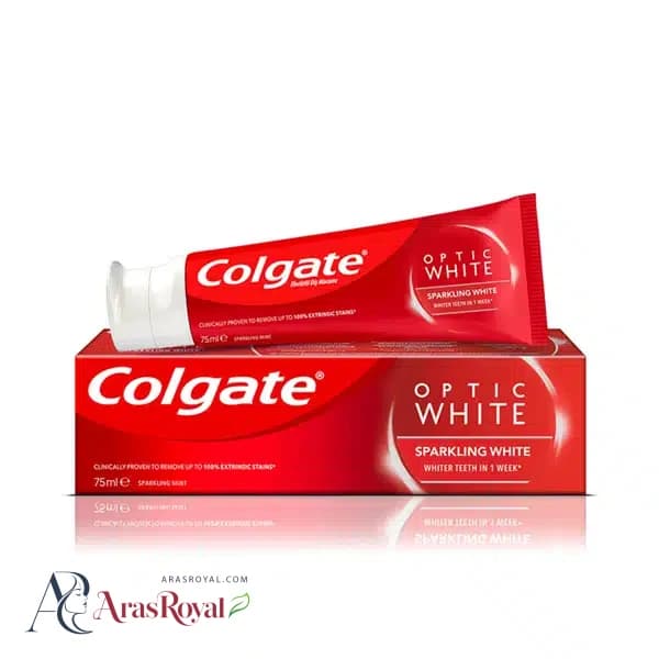 خمیر دندان سفید کننده کولگیت 50 میل Colgate OPTIC WHITE — تصویر ۱۰