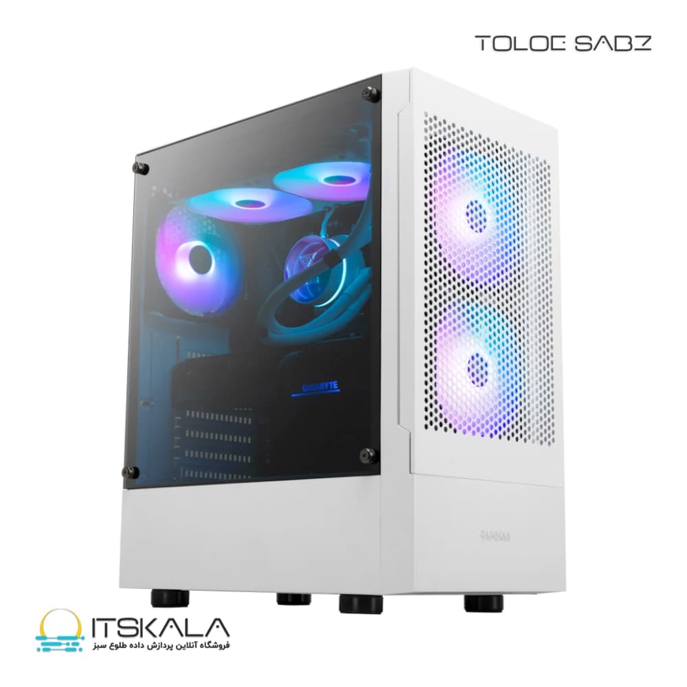 کیس گیم دیاس TALOS E3 MESH WH — تصویر ۱۰