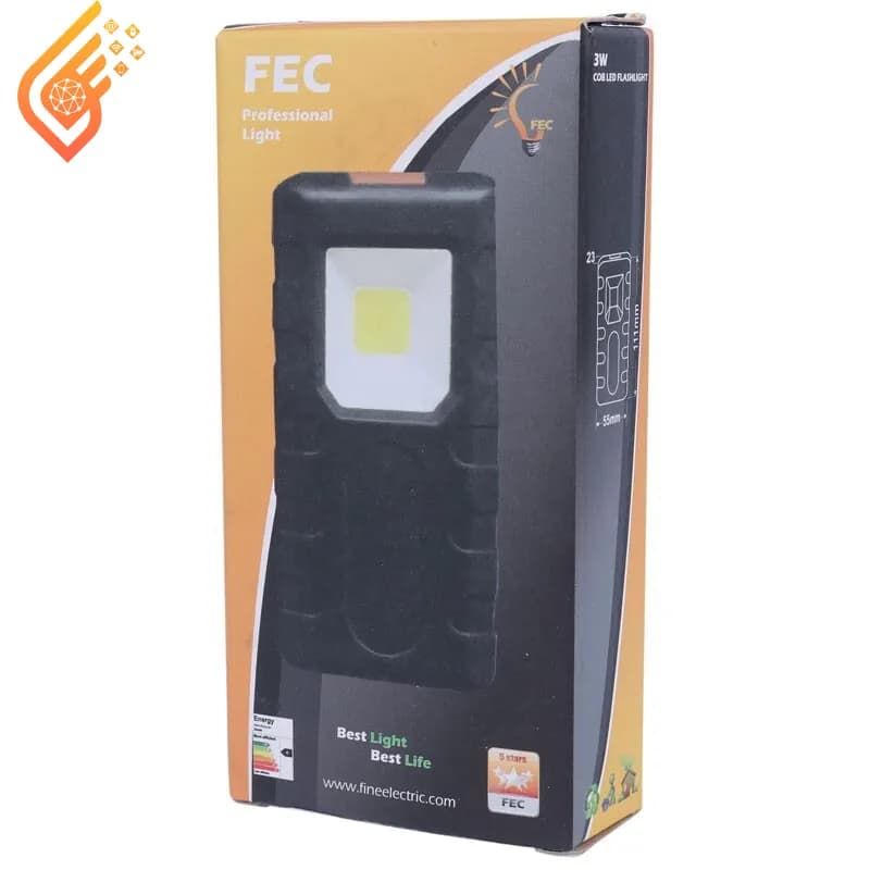 چراغ قوه مگنتی باتری خور FEC — تصویر ۱۲