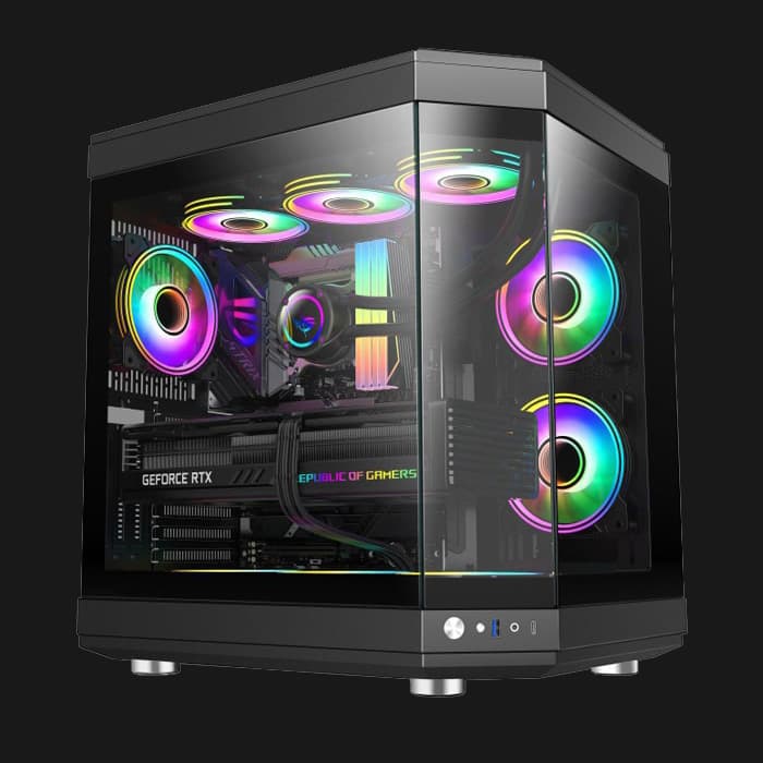 کیس گیم مکس مدل HYPE Black