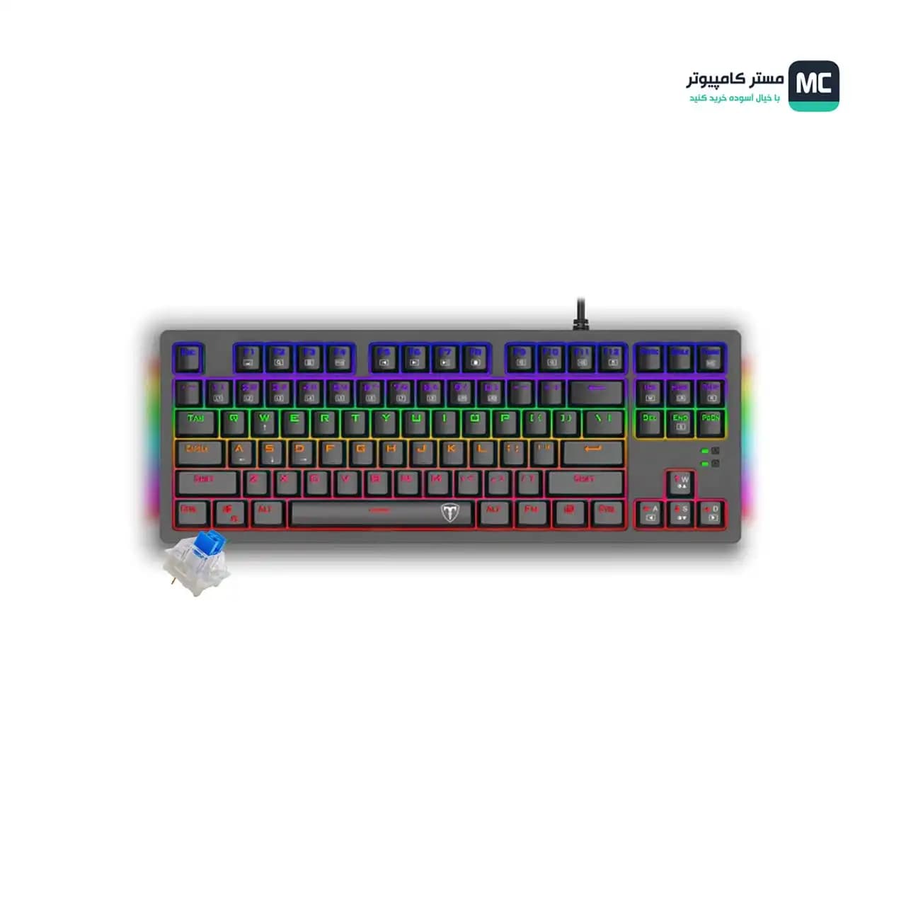 کیبورد گیمینگ تی دگر Bali T-TGK311 — تصویر ۶