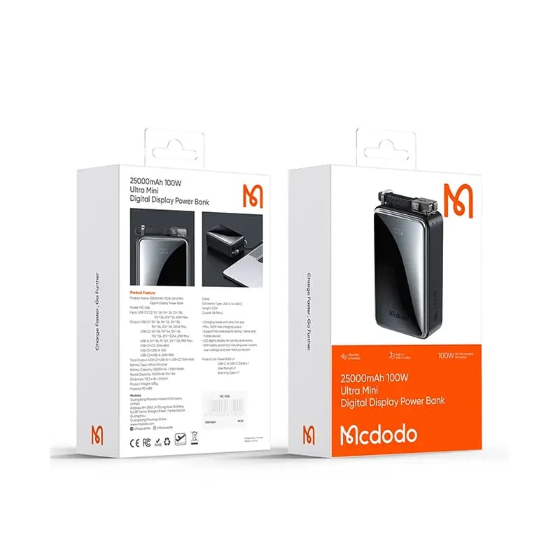 پاوربانک 25000mAh مک دودو مدل MC-0561 — تصویر ۶