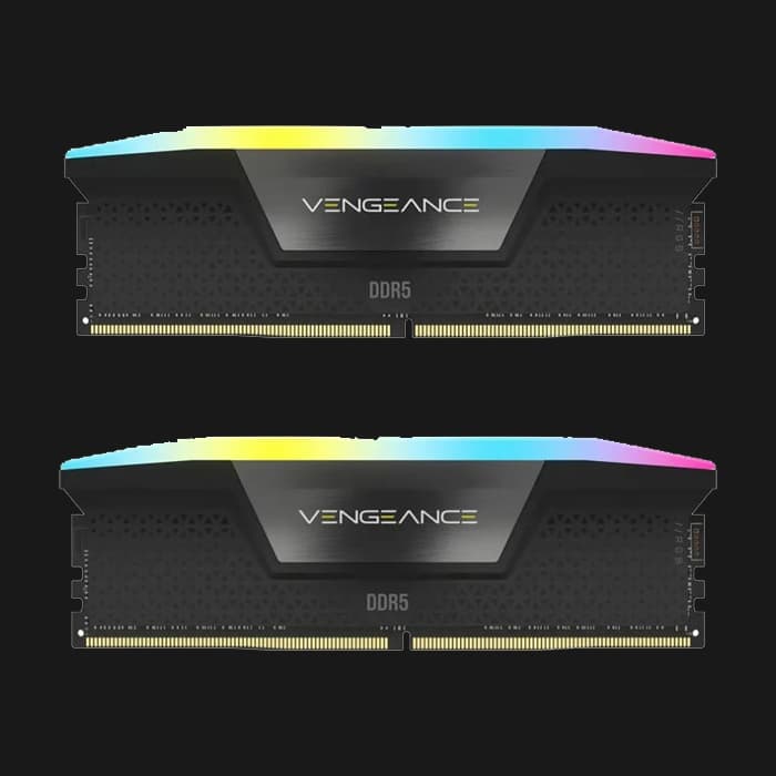 رم کورسیر مدل VENGEANCE RGB 32GB (2x16GB) 7000MHz DDR5 CL34