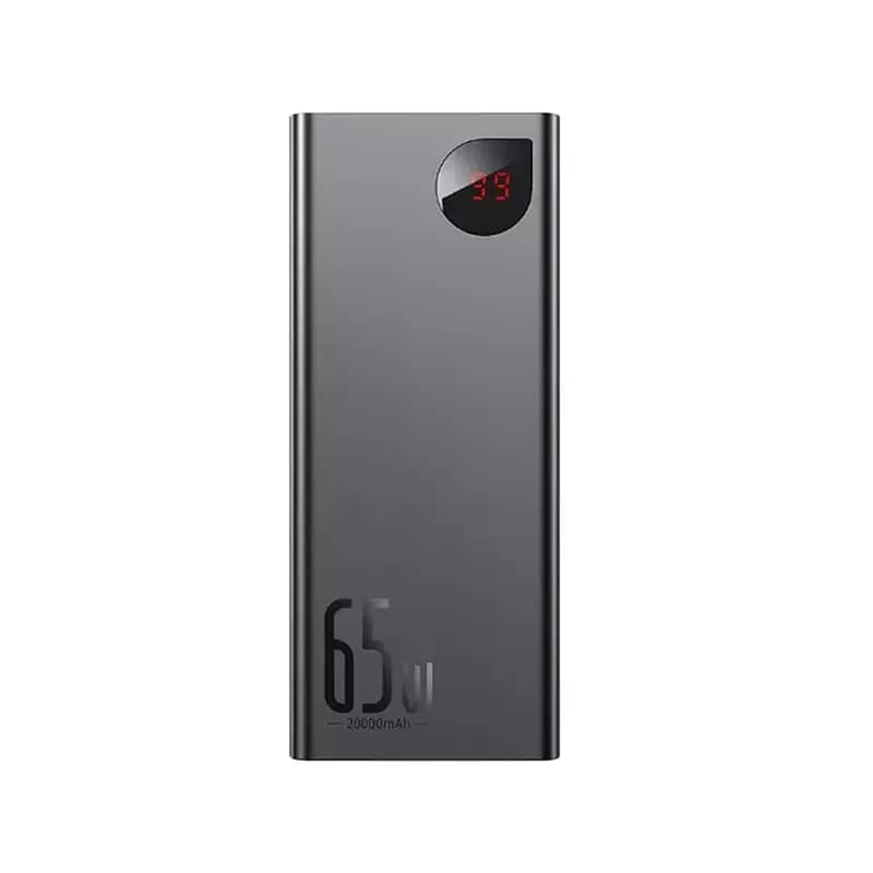 پاوربانک 20000 باسئوس مدل Adaman Metal PPADM65 65W — تصویر ۱۱