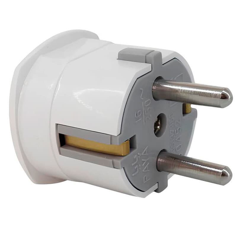 دوشاخه برق ارت دار طرح پشت چرمی پایا الکتریک Paya Electric — تصویر ۴