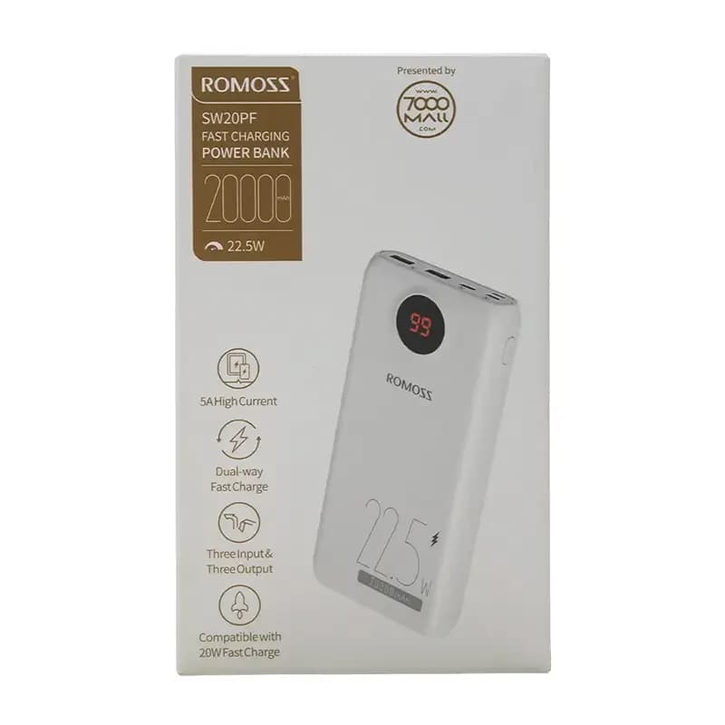 پاوربانک 20000mAh روموس مدل Power Bank ROMOSS PSW20-112 — تصویر ۶