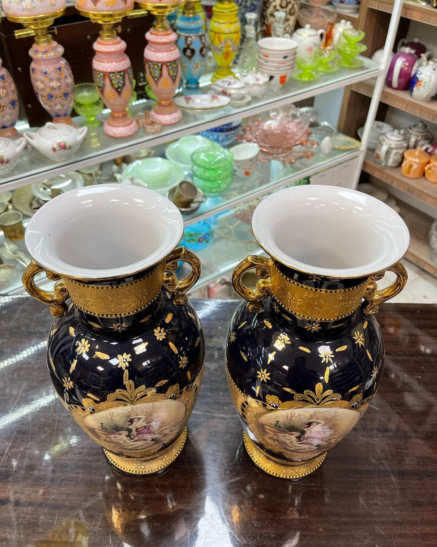 گلدان لیلی و مجنون آنتیک — تصویر ۵