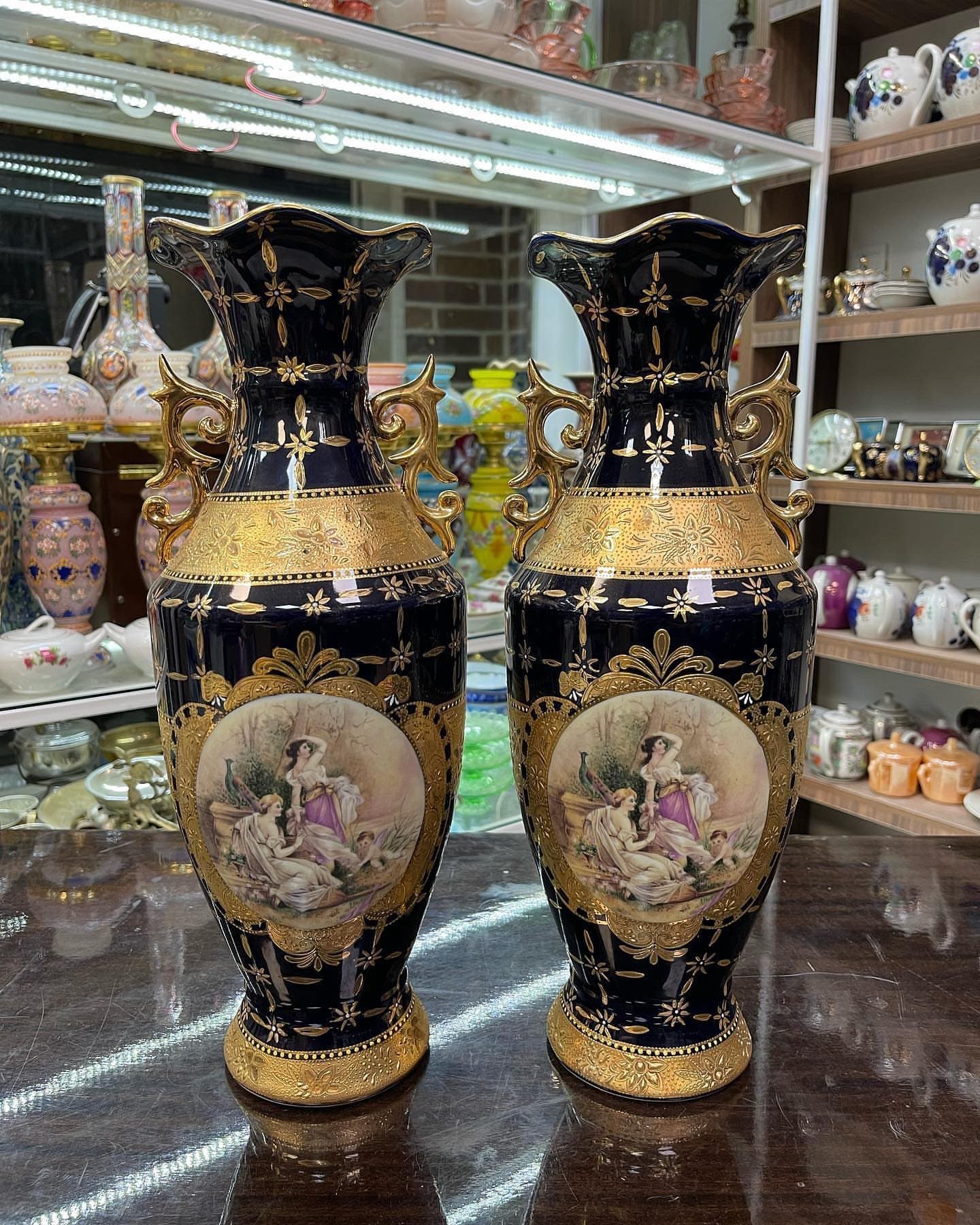 گلدان لیلی و مجنون آنتیک — تصویر ۸