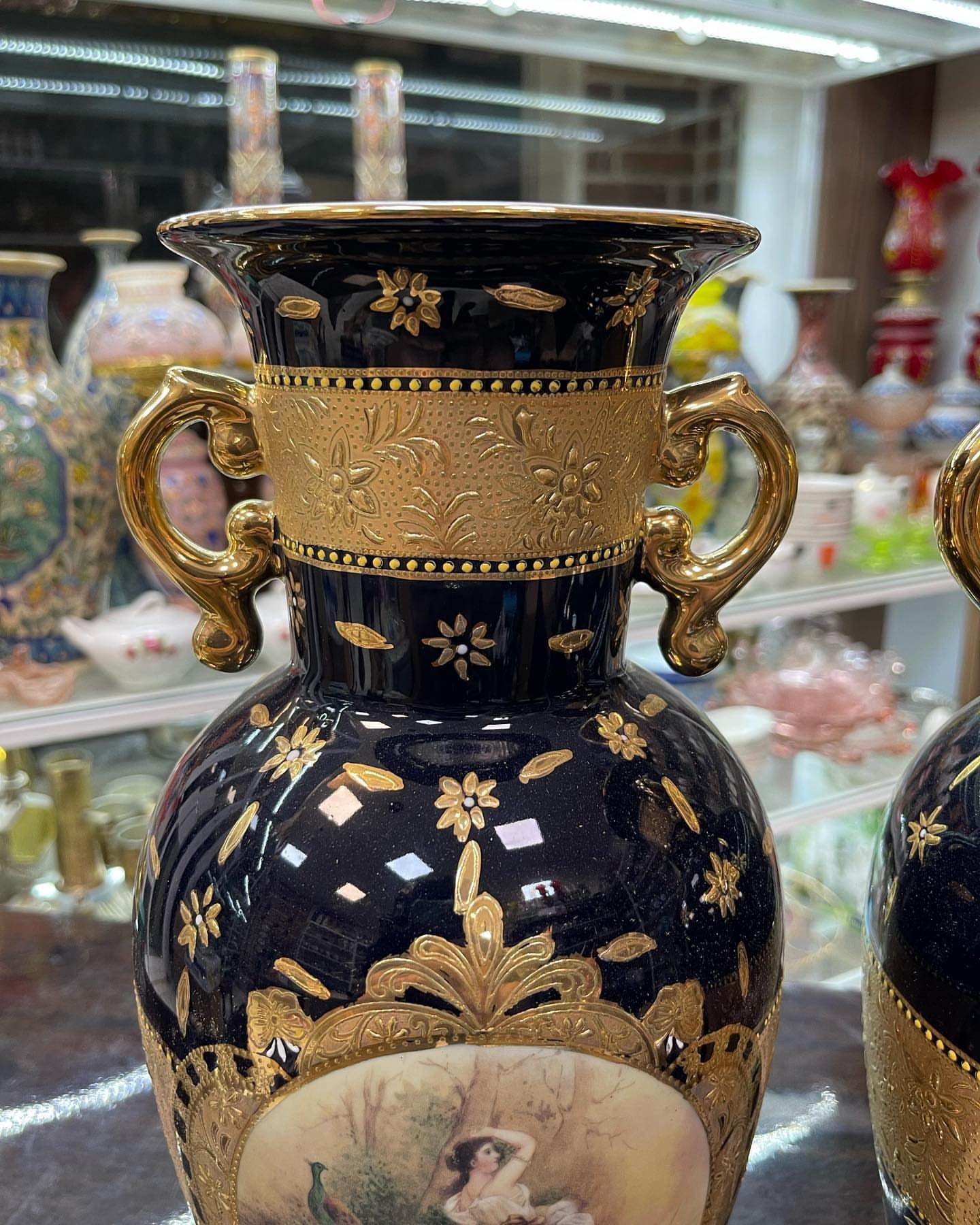گلدان لیلی و مجنون آنتیک — تصویر ۴