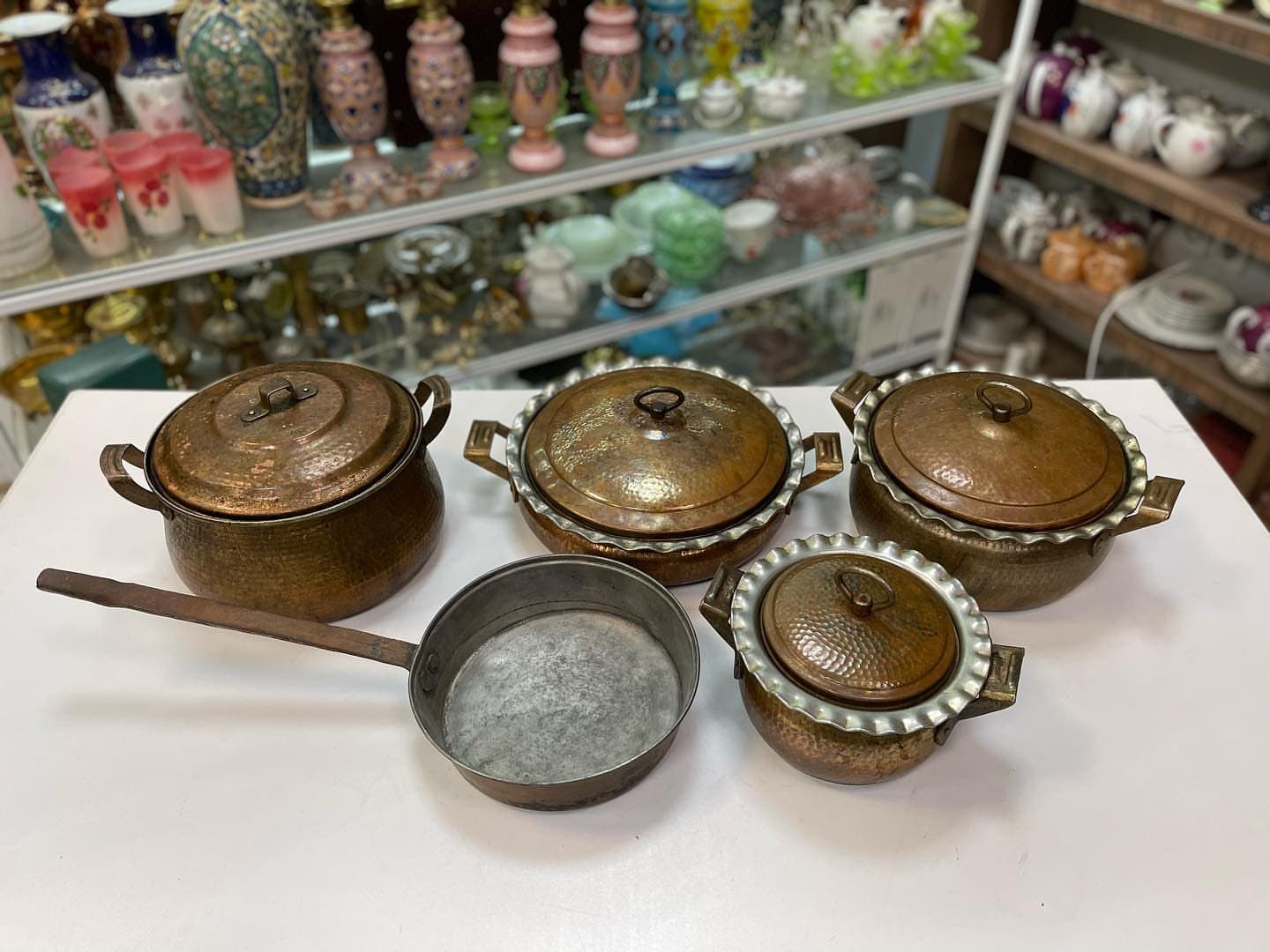 سرویس پخت و پز مسی کارکرده — تصویر ۲