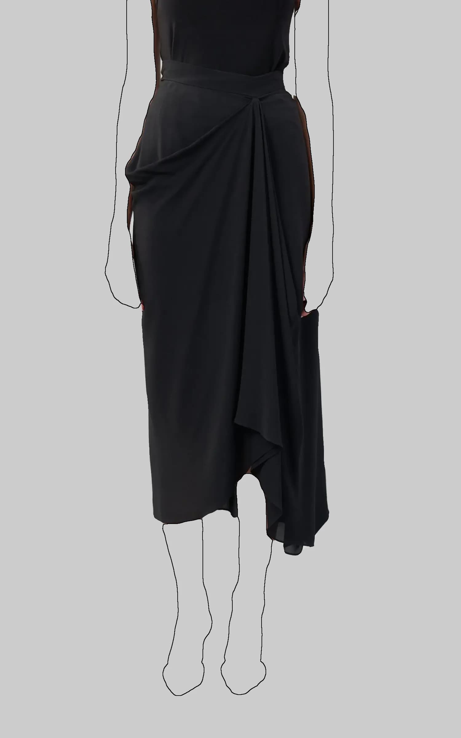 دامن زنانه ROMAN کد K2515068