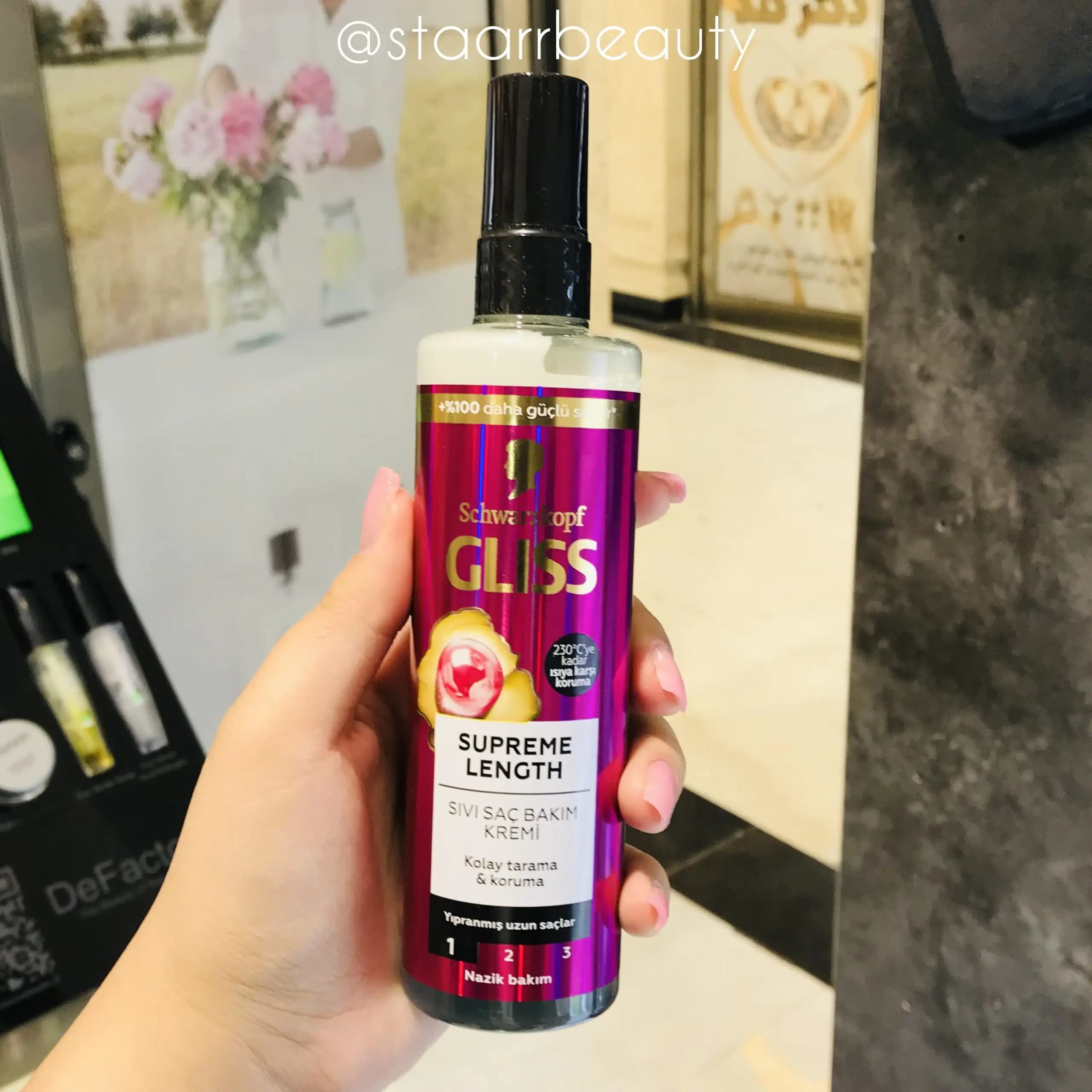 اسپری مو دو فاز گلیس مدل Supreme Length — تصویر ۳