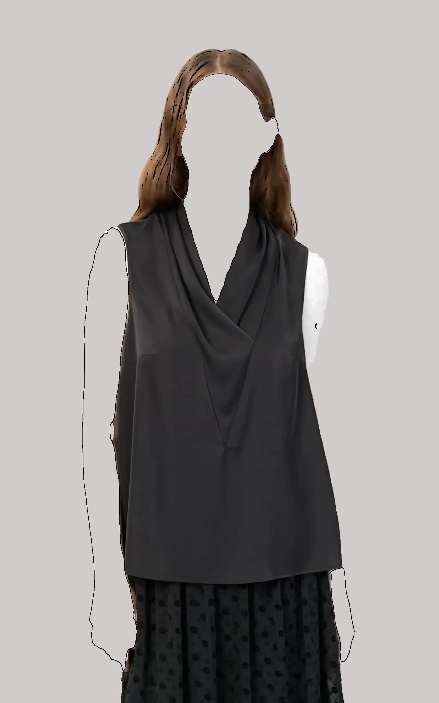 تاپ زنانه ROMAN کد K2513014
