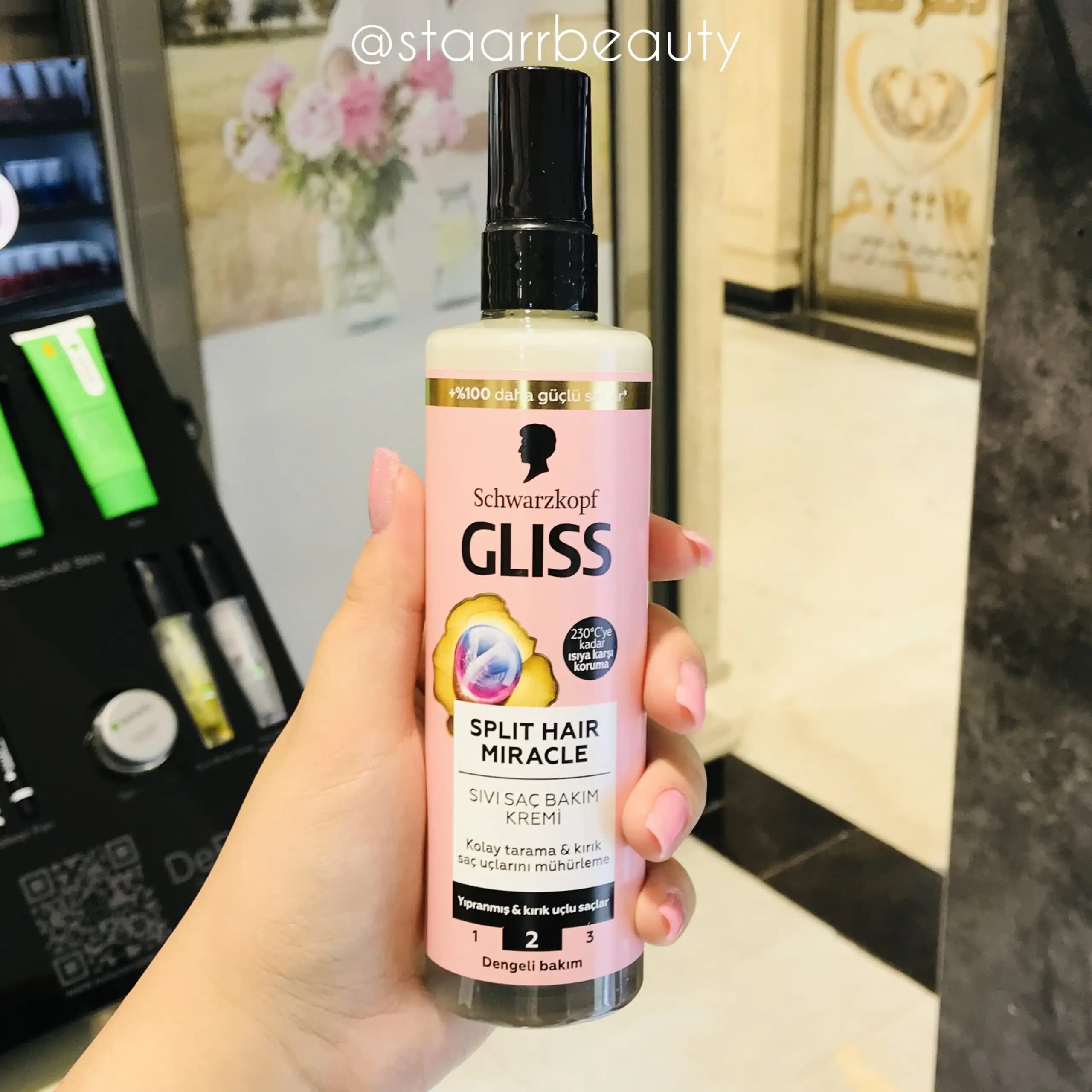 اسپری دو فاز گلیس مدل SPLIT HAIR MIRACLE