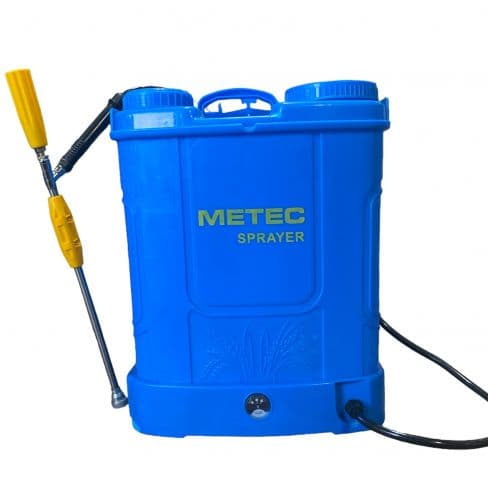 سم پاش شارژی دو پمپه متک Metec