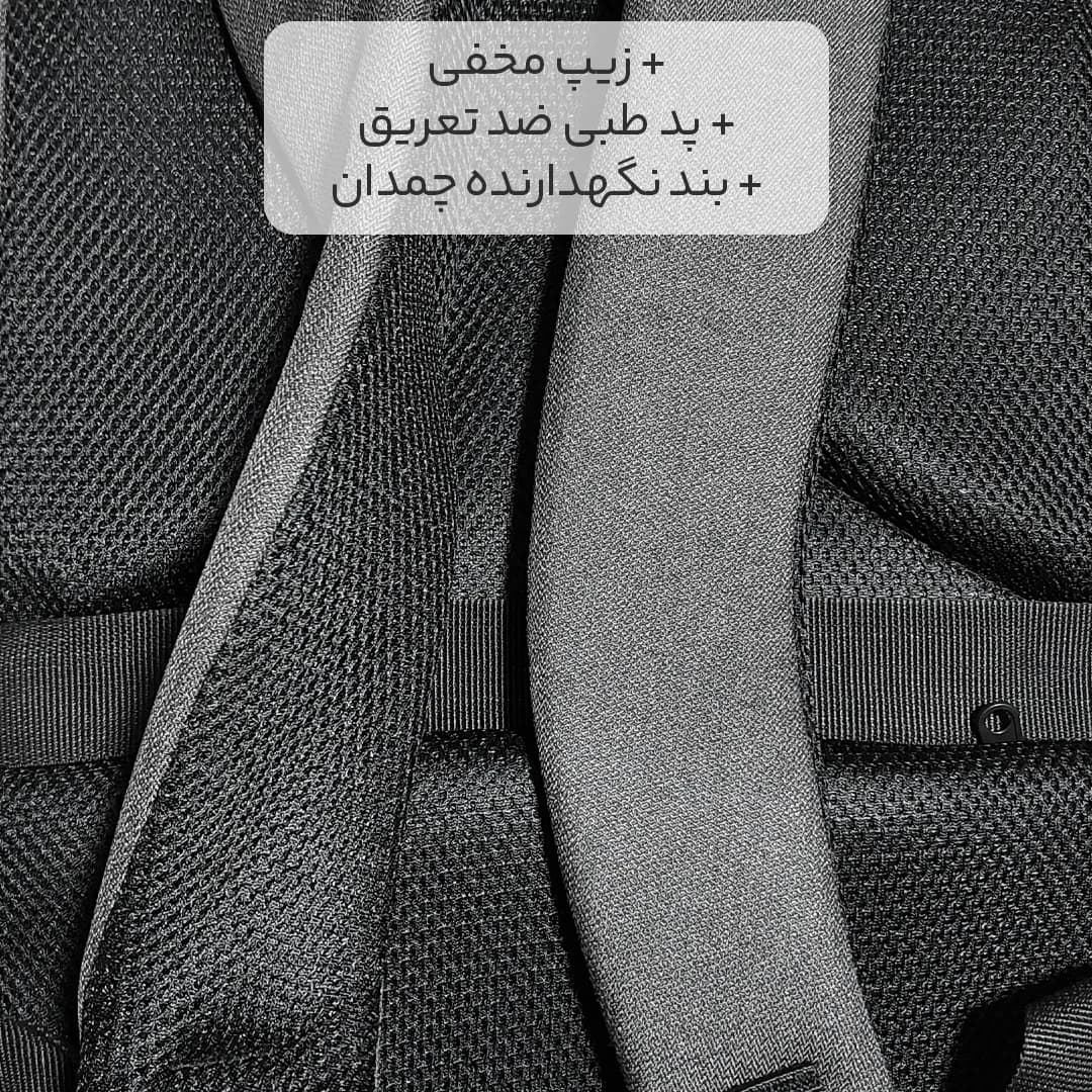 کوله پشتی لپتاپ President مدل Marvel — تصویر ۷