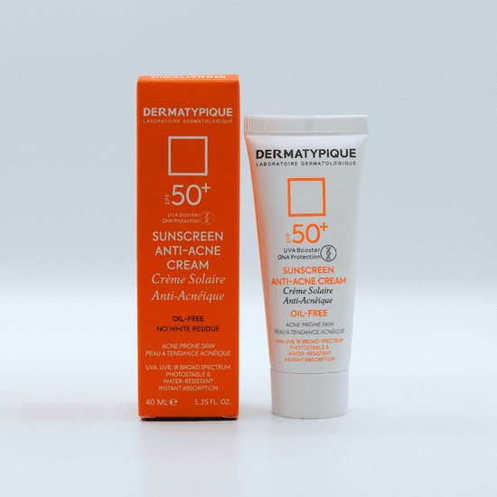 کرم ضد آفتاب بیرنگ آنتی آکنه درماتیپیک 40 میل DERMATYPIQUE SUNSCREEN ANTI-ACNE CREAM