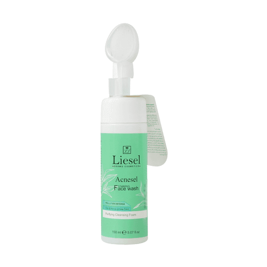 فوم شستشوی ضد جوش آکنه سل لایسل 150 میل LIESEL ACNESEL FOAMING FACE WASH — تصویر ۲