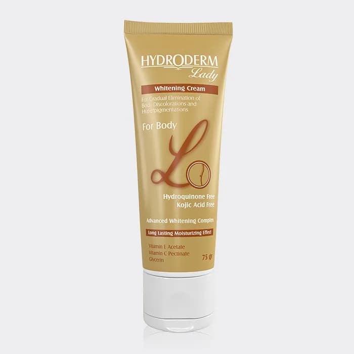 کرم روشن کننده بدن هیدرودرم Hydroderm Body Whitening Cream 75g