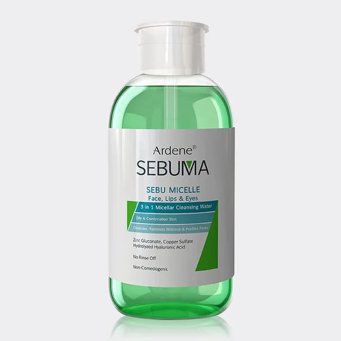 میسلار واتر پوست چرب آردن سبوما Ardene Sebuma Sebu Micelle 500ml — تصویر ۳