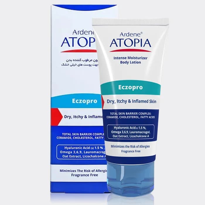 لوسیون بدن اکزوپرو آردن اتوپیا Ardene Atopia Eczopro Body Lotion 200ml — تصویر ۵