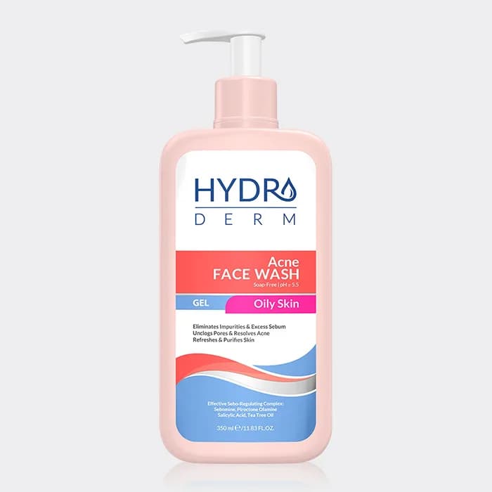 ژل شستشو ضد جوش هیدرودرم Hydroderm Acne Face Wash 350ml