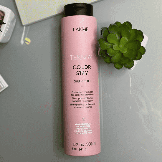 شامپو موی رنگ شده فاقد سولفات کالر استی تکنیا لاکمه اسپانیا 300 میل LAKME TEKNIA COLOR STAY SHAMPOO